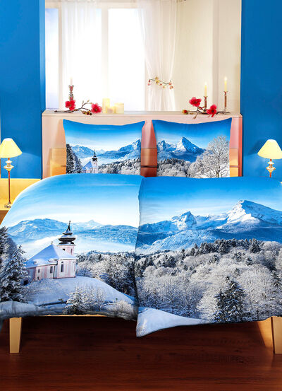 Partnerbeddengoed van flanel  Partnerbeddengoed van flanel