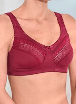 Laurina-bh met elastische kant in de bovenste cups 