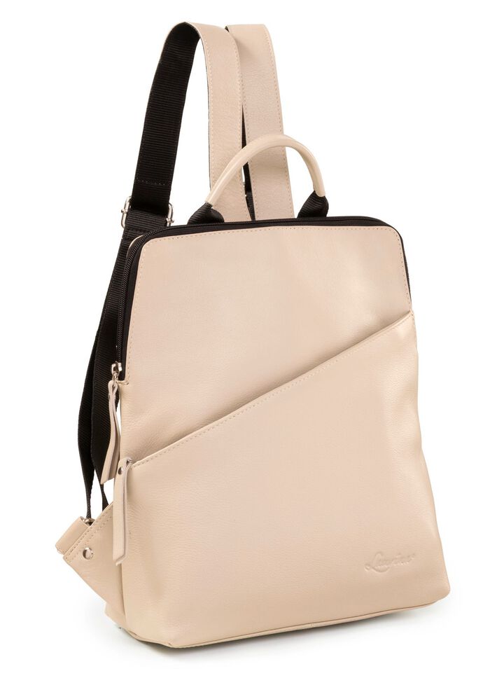 Laurina, rugzak, dames, met twee verstelbare schouderbanden KIEZELSTEEN