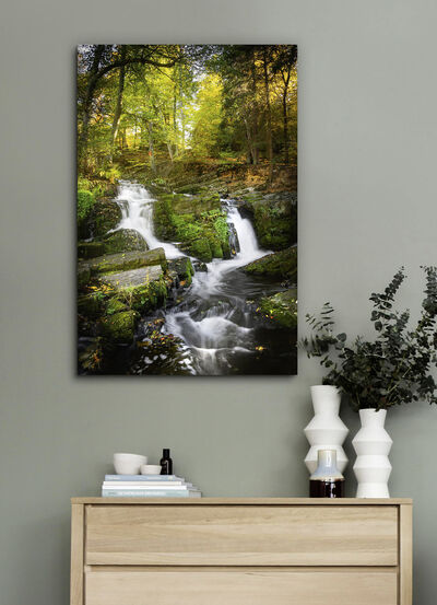Hoogwaardige canvasafbeelding “Selkefall in de Harz” 