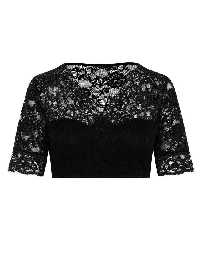 Dirndl-blouse SCHWARZ