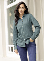 Blouse met minimalistisch design 