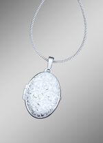 Medaillon met pantserketting 