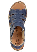 ELENA EDEN, klassieke damessandalen, breedte G, met klittenbandsluiting BLAU