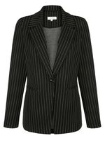 Blazer met gestreept dessin 