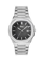 Quartz herenhorloge van roestvrij staal 