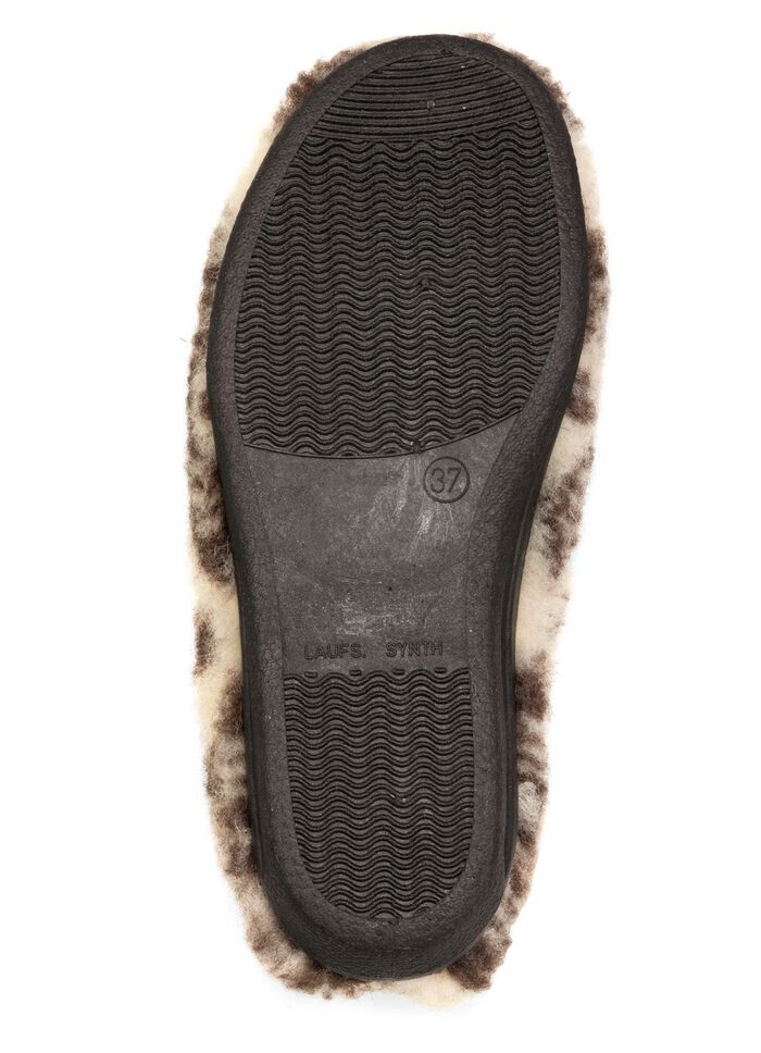 Warme damespantoffels met rits 