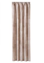 Ondoorzichtige bovengordijnenset met universele railtape 