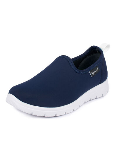 Pantoffel met elastische instap 