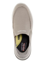 SKECHERS pantoffels met voorgevormde instaphielplaat TAUPE