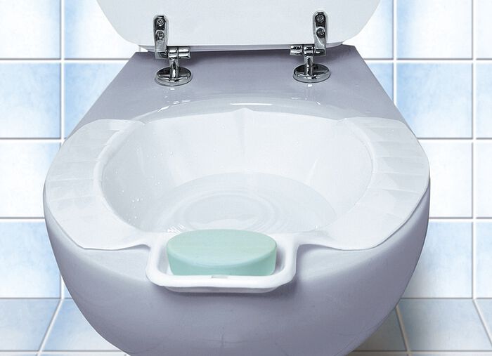 Inzetstuk voor bidet 