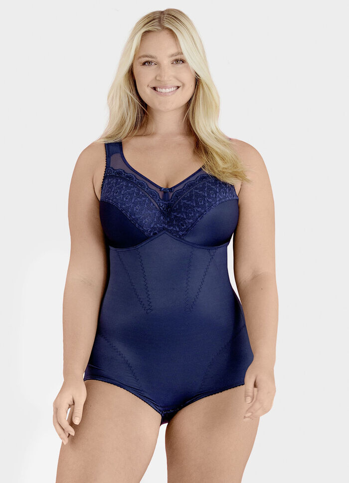 Miss Mary broekcorselet met verstevigd voorpand MARINE