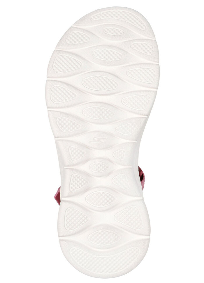 SKECHERS, sportieve damessandalen, met voorgevormde instaphak MAUVE