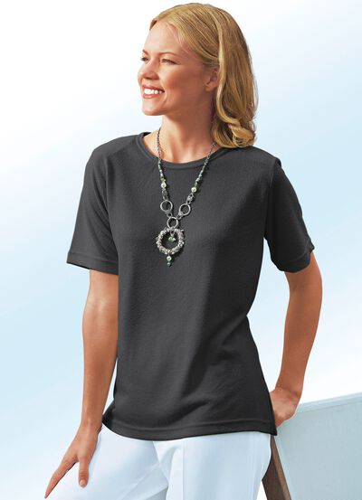 Shirt in 13 kleuren met korte mouwen 