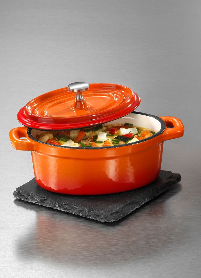 Mini-serveerpotten "GSW" van gietijzer 