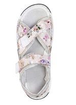 ELENA EDEN sandaal met speelse print ECRU-KLEURRIJK