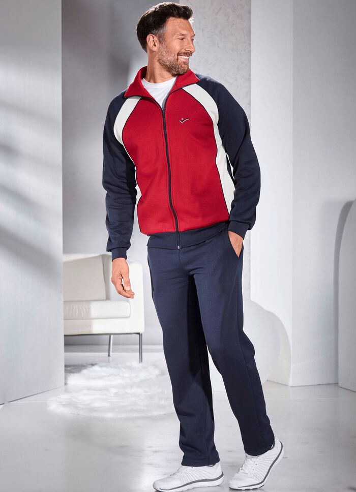 Vrijetijdspak met naadzakken 