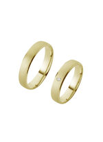 Elegante trouwring in goud 