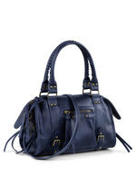 Collezione Alessandro tas met speelse versieringen DUNKELBLAU