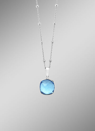 Stralende hanger met stijlvolle ketting 