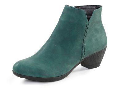 Andrea Conti, trendy dames enkellaarsjes, met rits 