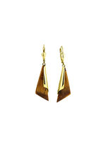Oorbellen goud 375/- 