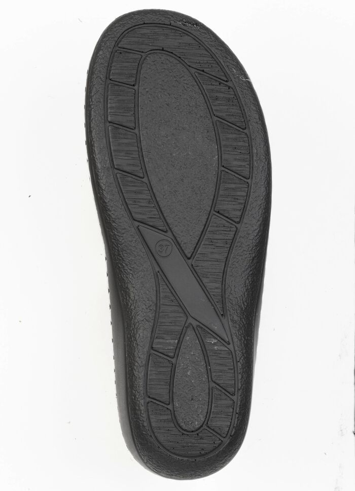 ELENA EDEN, comfortabele damesmuiltjes, breedte H, met uitneembaar voetbed ECRU-ROS&Eacute;