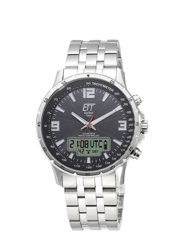 Sportief radiogestuurd zonnehorloge voor heren 