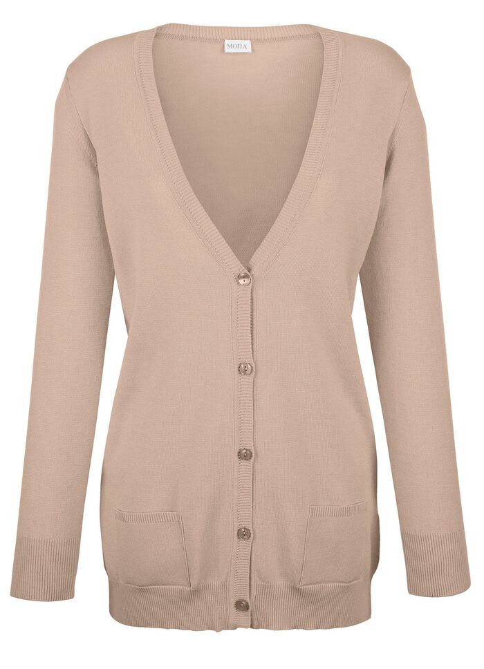 Cardigan met modaal 