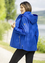 Functionele jas met afneembare capuchon 