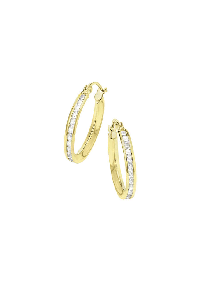 Oorringen zilver 925/- 