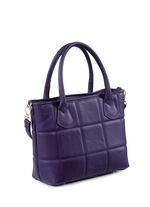 Laurina tas met quilting PAARS