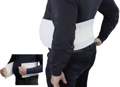Steunbandage XXL met rubberen banden 