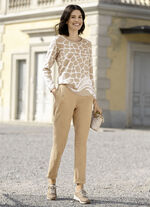 Enkellange pull-on broek CAMEL