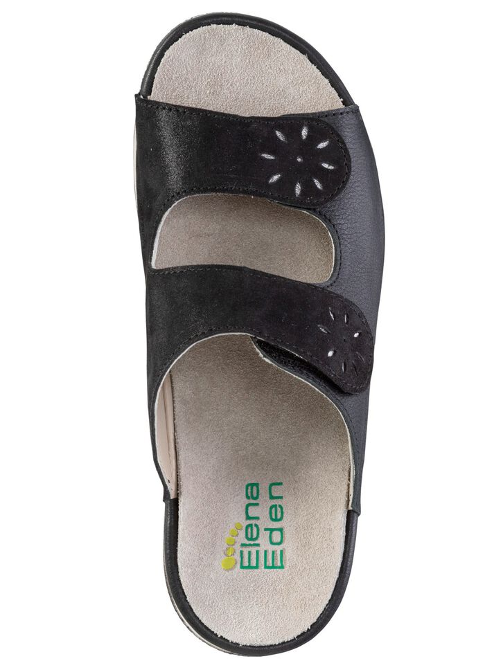 ELENA EDEN, comfortabele damesmuiltjes, breedte H, met uitneembaar voetbed 