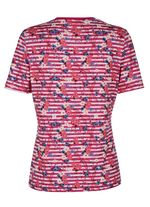 Shirt in een modieuze printmix 