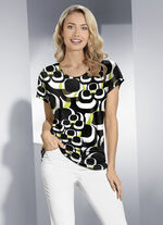 Shirt met verlaagde schouders 