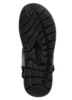 Synthetische en textiel sandaal BLAUW-GRIJS