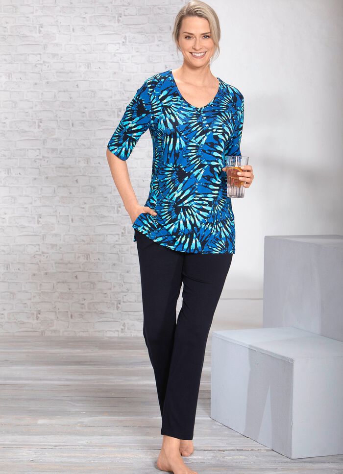 Vrijetijdspak met comfortabele elastische band 