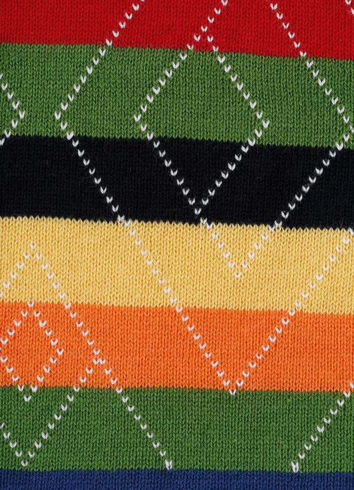 Trui met jacquarddessin 