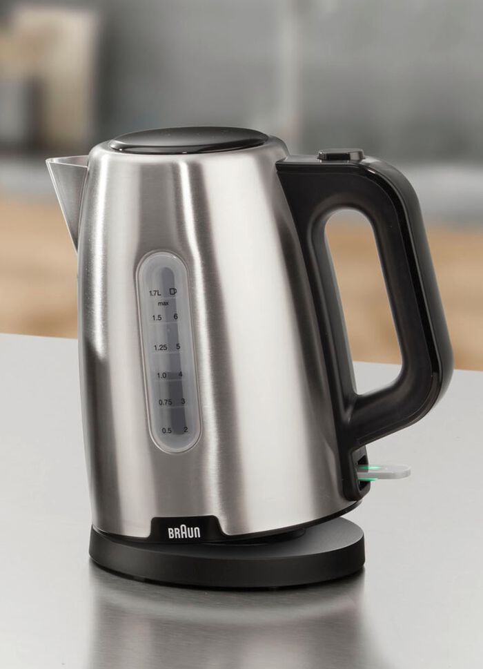 BRAUN ontbijtserie PurShine van hoogwaardig roestvrij staal 