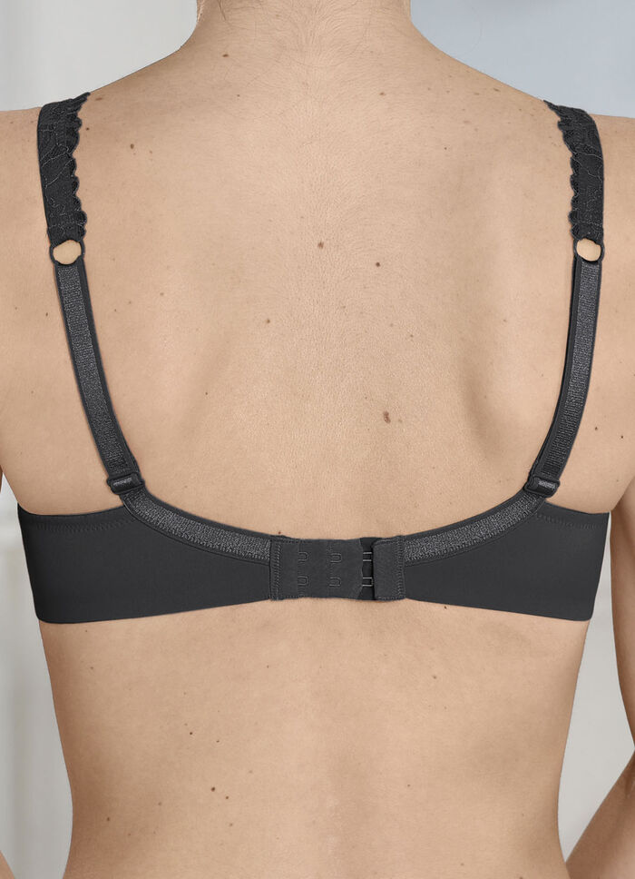 LingaDore beugelbeha met ademende spacercups SCHWARZ