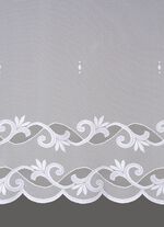 Lichtgewicht kort rolgordijn met doortrekstang 