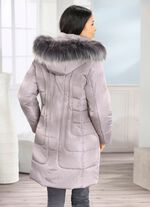 Korte jas met 2-weg ritssluiting 