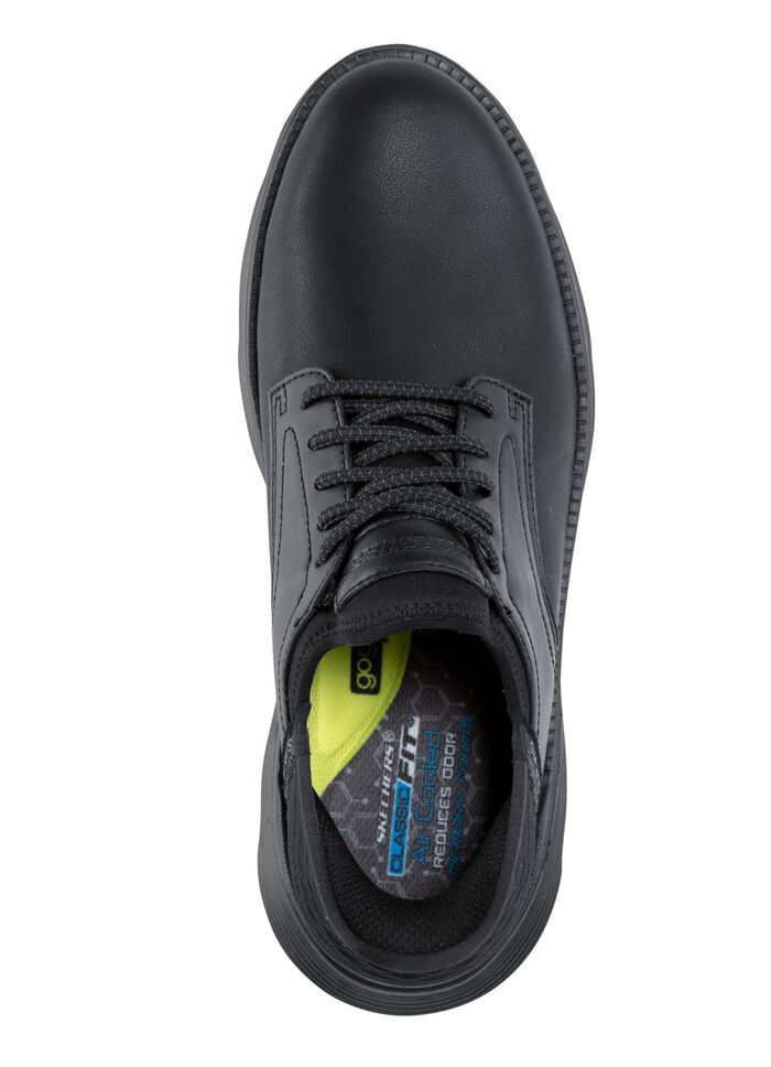 SKECHERS pantoffels met voorgevormde instaphielplaat ZWART