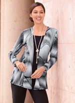 Fascinerend lang shirt in jasjelook 