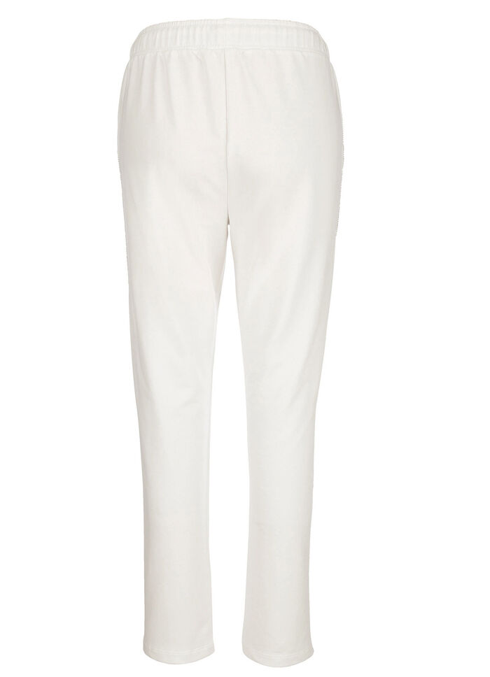 Broek in joggingstijl ECRU