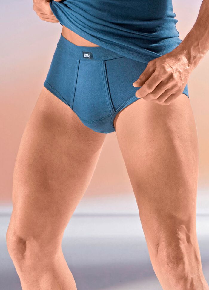 Verpakking van vier slips met zachte tailleband 