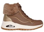 SKECHERS, gevoerde dameslaarzen, winterschoenen, met zachte pluche kraag 