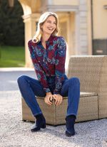 Blouse met een geweldig paisley-dessin 